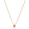 S'Agapõ Collana Girocollo Donna, Collana Donna in Acciaio con Simbolo Coccinella | Collezione Click - SCK259
