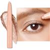 Oulac Matita Ombretto Girevole Nude Finitura Scintillante - Impermeabile e a Prova di Sbavature, Dura 16 Ore+, Texture Cremosa e Setosa, Vegan, WS01 Champagne Tower
