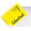 Colourbook 50 Fogli Ricambi Rinforzati Per Raccoglitore ad Anelli A4 a Righe con Margine - Rigatura 4/5 Elementare, Medie, Superiori, Università, Ufficio - Carta 90g Spessa, Banda Laterale Trasparente