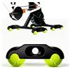 congumi 4 Piedini a Bilanciere Rullo per Wahoo Kickr Core 2 con 8 Palline da Tennis, Rullo da Bicicletta Portatile a Bilanciere, Adattatore per Snap Rocker Feet per Ciclismo Indoor, Allenamento Silenzioso