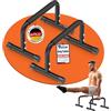 DH FitLife Parallele Calisthenics Regolabili (30-35cm) | Maniglie per Flessioni & Parallettes a 2 Altezze | Push Up Bars fino a 200 kg | Dip Parallele per Allenamento & Sport | Uso Interno & Esterno