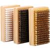 DONGKER Kit di Spazzola per Cera da Snowboard, 3 Pezzi Spazzole per Cera da Sci in Nylon/Ottone/Crine di Cavallo, Strumento per Ceretta Pulizia dello Snowboard