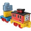 Thomas & Friends - Il mio Primo Bruno la Carrozza Frenante, locomotiva a spinta con carico impilabile, 1 vagone merci e 2 pezzi di carico inclusi, giocattolo per bambini, 1+ anni, HXP56