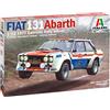 Italeri 3621 Fiat 131 Abarth 1977 San Remo Rally Winner, scala 1/24, plastic model kit, modello in plastica da montare, modellismo, automobili