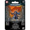 Games Workshop 48-70 Warhammer 40k - Capitano Primaris Space Marine con armatura Gravis, Nero