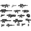 BricksStuff BrickArms Modern Combat Tactical Set di Armi Custom Arma, per Le Figure Lego®