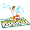 JAYSRIS Tappetino musicale(100*36),Tappetino da Ballo con Musica per Pianoforte per Bambini Tappeto Musicale Bambini,Giocattoli Educativi Tappetino