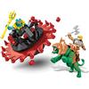 Mega Brands Mega Construx- Masters of The Universe Battle-Cat Contro Roton, con Mini Personaggi Mer-Man e He-Man in Armatura da Combattimento, Giocattolo per Bambini 8+Anni, GPH23