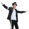 Shuanghao Uomo/Donna Jacket Giacche Costumes for Kids Bambino/Adulto Halloween Natale Concerto Role Play Retro Fancy Dress Coat Outfit Set （Giacca+Regali Cappello+Guanti 3PS 140CM