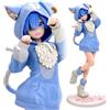 MIFKLMV Emilia Figure, Re Zero Starting Life in Another World, 8.2 Inch Anime Modello Personaggio in Piedi, Home Desktop Decoration per Bambino Regali