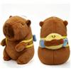 Ourdort Peluche di capibara da 25 cm, regalo a forma di capibara, peluche di capibaracon zainetto a forma di ape, peluchedi capibaraper bambini, regalo a forma di capibaraper bambine e bambini