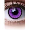 MeralenS Lenti a Contatto Colorate Purple Flower Viola - Heroes Of Cosplay - ideali per Manga Anime Sharingan Halloween - Lenti giornaliere - 1 Coppia senza correzione