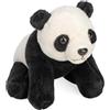 Wild Republic Pocketkins Eco Panda, Peluche, 12 cm, Giocattolo di Peluche, Realizzato con Materiali Riciclati, Ecologico