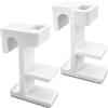 Kalexion Adattatori Babyset per Stokke Tripp Trapp - Set da 2 adattatori compatibili con seggioloni modello precedente al 2003, traversa 68 mm, utilizzo con baby set, vassoio e tavolino per uso quotidiano