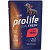 AMICIBAU Prolife Dog Adult Mini Manzo e Oca - DualFresh umido - 10 x 100gr