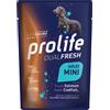 AMICIBAU Prolife Dog Adult Mini Salmone e Merluzzo - DualFresh umido - 100 gr