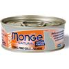AMICIBAU Monge Cat Natural Tonno a Pinne Gialle e Salmone - 80 gr