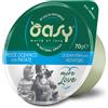 AMICIBAU Oasy Cat More Love Green Cup Pesce Oceanico con Patate - 24 x 70 gr