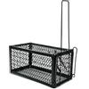 AMICIBAU Trappola in metallo per topi e piccoli animali vivi - 2 pz
