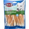 AMICIBAU Trixie Denta Fun - Bastoncini da Masticare per Cani, con Pollo - 2 pz
