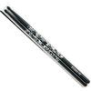 TAMA 7A-S-BS Bacchette da tamburo con decorazione a teschio (ø 13 x 390 mm), colore: Nero