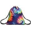 Invicta Sacca Zaino, Easy Pack Tie&Dye, Multicolore, Scuola e Tempo Libero