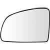 SENZEAL Vetro dello Specchietto Lato Guida Riscaldato con Piastra Portante per Opel Meriva 2003-2010 (Sinistro)