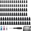 Lynqvor 85 Pezzi Kit Riparazione Pneumatici Moto, con Cacciavite e Chiodi per Riparazione Pneumatici Sottovuoto per Auto, Moto, Camion, Trattori - Alta qualità, Resistente al Calore e all'Usura