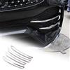 KUNGKIC ABS Cromo Auto Griglia Anteriore del Radiatore Copertura Fendinebbia Accessori Griglia del Paraurti per Mercedes Benz GLC X253 2021 2020 accessori
