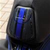 Resin Bike Adesivi Scooter Compatibile con Kymco Xciting 400s 2019. Protezione Borchia Sella Maxiscooter da Urti e Graffi. Adesivo 3D Resinato - Effetto Metallizzato