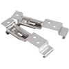 GRAPID Automotive® Supporto per targa senza cornice in acciaio inossidabile - Supporto universale - Nessuna oscillazione - Nessuna vibrazione - Fissaggio invisibile