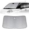 ZWPARTS Parasole per Parabrezza Sostituzione per Fiat 500L 2012-2022, Pieghevole Parasole per Parabrezza Auto, Visiera Parasole per Parabrezza Anteriore Auto per Bloccare Il 99% Dei Raggi UV