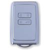 RUXYAXFOL 2 pezzi RUXYAXFOL TPU auto chiave protettore per Renault Dacia Duster Master, Austral, Arkana Kangoo, Twingo, Megane E-Tech auto chiave casi bianco argento