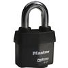 Master Lock 6127EURD Lucchetto ad Alta Sicurezza con Chiave, per Esterno, Ottimo per Trasporto e Applicabilità Industriale, Nero