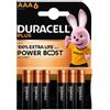 DURACELL MINISTILO AAA PLUS POWERBOOST - BLISTER 6 BATTERIE LR03/MN2400-MELDU0243