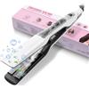 UKLISS Piastra a Vapore, Piastra Larga 40 mm con display LCD, potente getto di vapore, capelli ultra lisci - Per tutti i tipi di capelli, protezione professionale dei capelli, 100°C-230°C