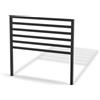 Cozze® Back Grid Corner per Cucina da Esterno - Pannello Posteriore angolare Porta Accessori, Compatibile Elements, Alluminio Verniciato a Polvere, Nero Opaco, Portata Max 30 kg