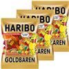 Haribo Goldbären, Orsetti, Caramelle Gommse alla Frutta, Bonbon, 3 Sacchetti da 200g