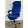 SEDIE DA UFFICIO WS1487 CON BASE IN FERRO-PELLE SINTETICA DA SCRIVANIA IMBOTTITA 68X28X58CM