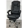 SEDIE DA UFFICIO WS1487 CON BASE IN FERRO-PELLE SINTETICA DA SCRIVANIA IMBOTTITA 68X28X58CM