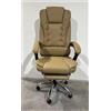 SEDIE DA UFFICIO WS1494 CON BASE IN FERRO-PELLE SINTETICA DA SCRIVANIA IMBOTTITA 75x28x58.5cm