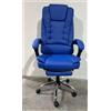 SEDIE DA UFFICIO WS1494 CON BASE IN FERRO-PELLE SINTETICA DA SCRIVANIA IMBOTTITA 75x28x58.5cm