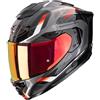 SCORPION Casco EXO-1500 AIR SLEEK Nero Rosso SCORPION