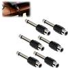 JiaHeHe Adattatori audio da 6,35 mm da maschio a femmina, 6 connettori RCA femmina a jack da 6,35 mm, convertitore audio per strumenti, amplificatori, altoparlanti e sistemi audio