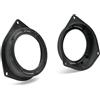 Superauto hi-fi Coppia Supporti Altoparlanti Adattatori Posteriori diametro 100/130 mm Compatibile con Fiat, Alfa Romeo, Opel, Ford
