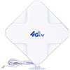Andven CRC9 4G LTE Antenna 35DBI Alte Prestazioni. Amplifica Il Segnale Ethernet con Funzione di Ripetitore. Amplificatore di Segnale per la Banda Larga Mobile di WiFi Router (CRC9)