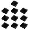 LT Easiyl 10Pcs Dissipatore di Calore Adesivo Pad 25x10mm per Computer Chipset di Raffreddamento IC, Apparecchiature