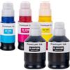 LAIPENG GI-50 GI50 Inchiostro Compatibile con Canon PIXMA GM2050 GM4050 G5050 G6050 G7050 Stampante Multipla a 5 Colori (Nero*2/Ciano/Magenta/Giallo)
