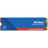 SanDisk WD Blue SA510, 250 GB, M.2 SATA SSD, fino a 555 MB/s, Include Acronis True Image per Western Digital, clonazione e migrazione del disco, backup completo e ripristino rapido, protezione da ransomware