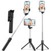 XIHAMA Bastone per selfie con treppiede, supporto per telefono portatile e telecomando senza fili, compatibile con iPhone, Samsung, Xiaomi e smartphone Android (nero)